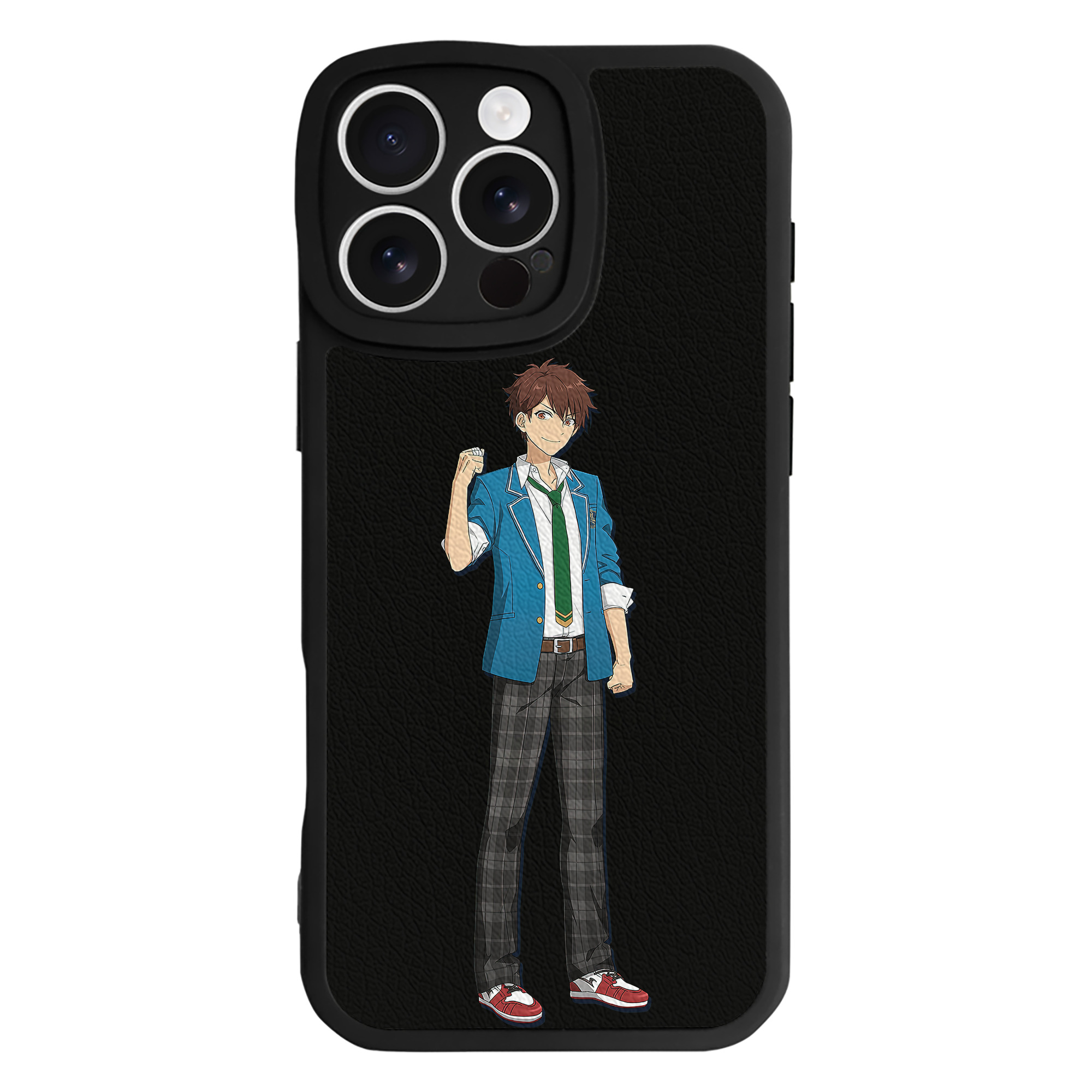 （画像用） あんさんぶるスターズ! Ensemble Stars 【iPhone 16シリーズ対応】シリコンスマホケース（レザー調） 材質：シリコン